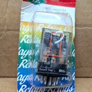NTE R02-14A10-24 RELAY 3PDT 10A 24VDC